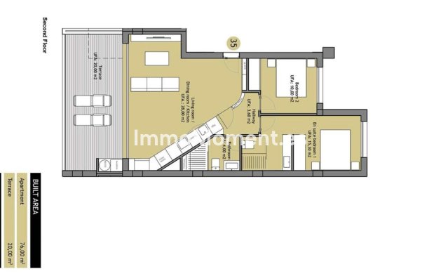 Wiederverkauf - Wohnung - Orihuela - Las Colinas Golf