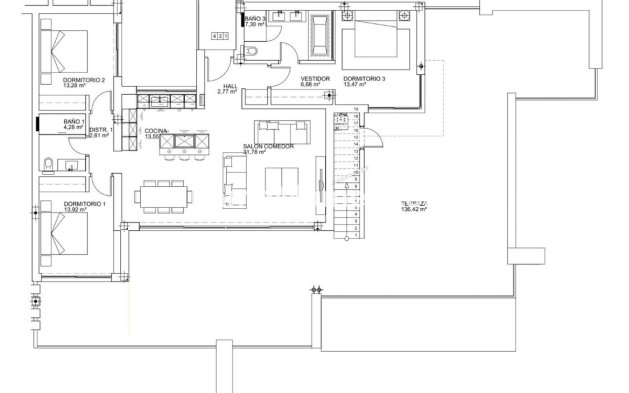 Resale - Apartment - Inland  - Ojén