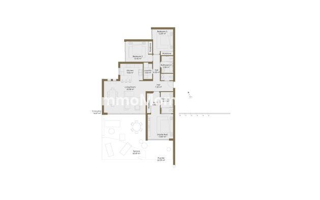 Bestaande woning - Appartement - Binnenland  - Ojén