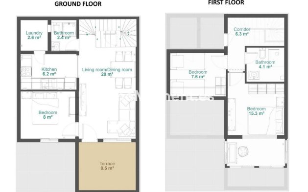 Revente - Maison mitoyenne - Orihuela - Punta Prima