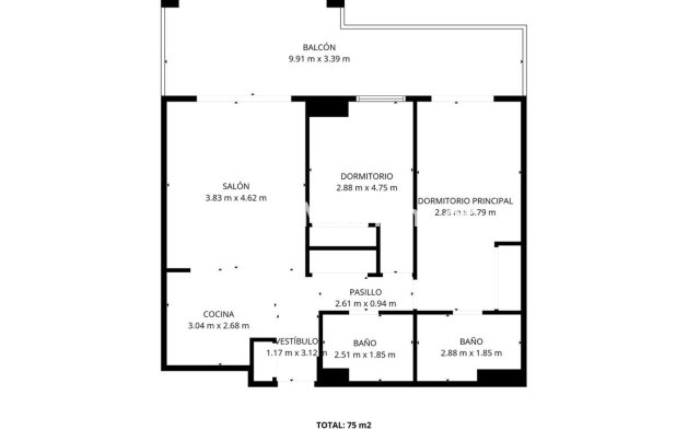 Revente - Appartement - Benalmadena - Benalmadena Pueblo