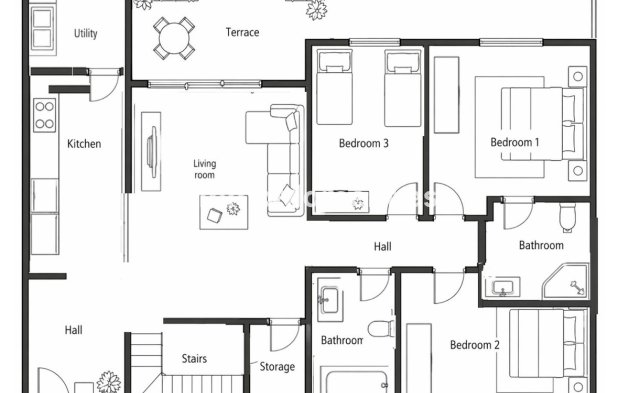 Resale - Apartment - Orihuela - Orihuela Costa