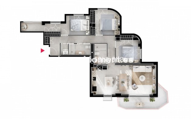Revente - Appartement - Málaga - Málaga Centro