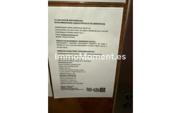 Bestaande woning - Appartement - Marbella - Elviria