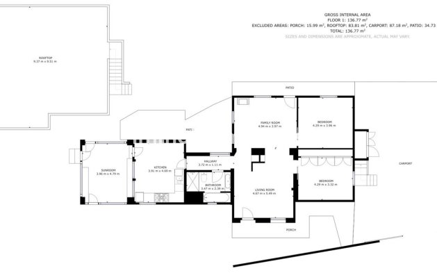 Wiederverkauf - Freistehende Villa -   Inländisch - Alhaurín el Grande Centro