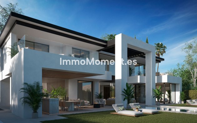 Obra nueva - Villa independiente - Estepona  - Estepona