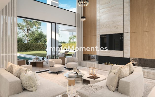 Obra nueva - Villa independiente - Estepona  - Estepona