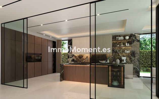 Obra nueva - Villa independiente - Estepona  - Estepona