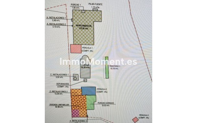 Wiederverkauf - Freistehende Villa -   Inländisch - Alhaurín el Grande Centro