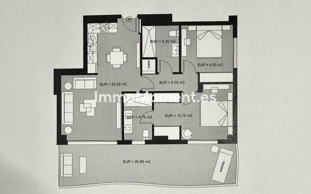 Wiederverkauf - Wohnung - Mijas - Mijas Costa