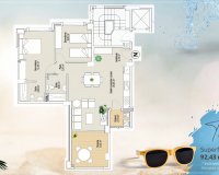 Neubau - Wohnung - La Manga del Mar Menor