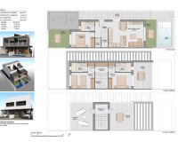 Obra nueva - Casa pareada - San Javier